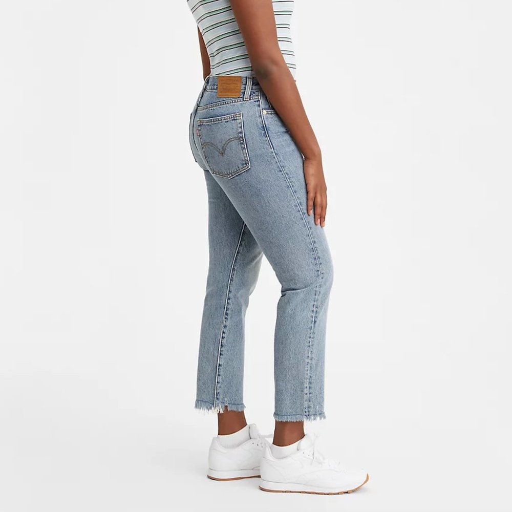 LEVI'S WEDGIE ICON STRAIGHT JEANS SZ 29 MEDIUM WASH